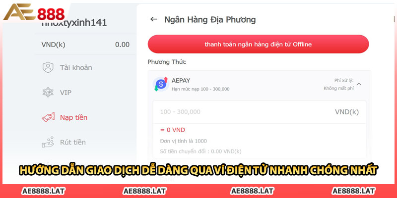 Hướng dẫn giao dịch dễ dàng qua ví điện tử nhanh chóng nhất