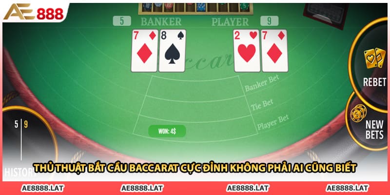 Thủ thuật bắt cầu baccarat cực đỉnh không phải ai cũng biết